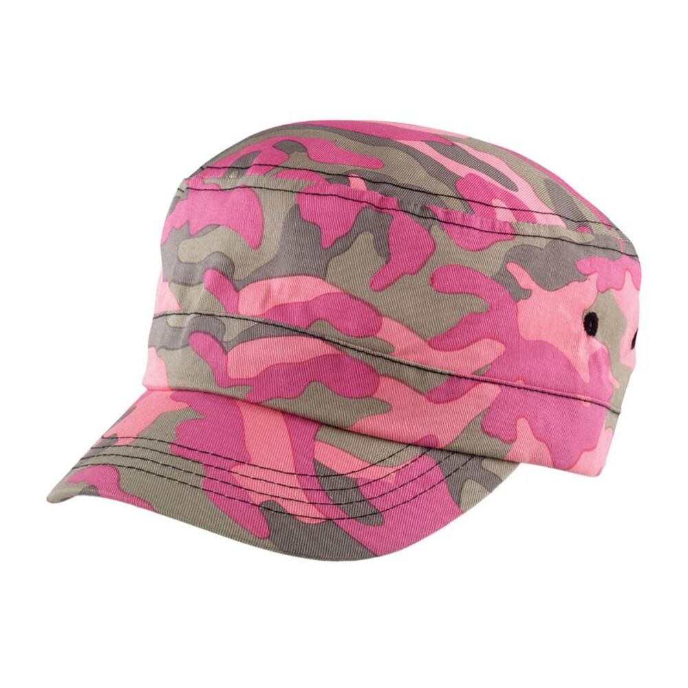 Result Headwear Urban Camo Cap / Pink